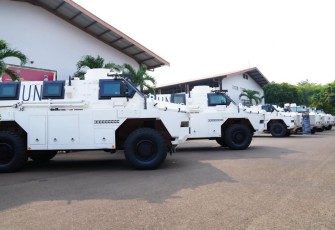 TNI Kerahkan Kendaraan Taktis Canggih Bushmaster di Misi Perdamaian PBB