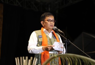 Sekretaris Utama BNPB Dr. Rustian, S.Si., Apt., M.Kes
