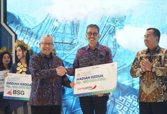 Perhelatan penarikan Undian Nasional Tabungan Simpeda 