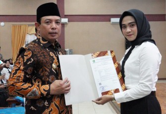 Sebanyak 264 PPPK Nakes Terima SK Wali Kota Bengkulu 