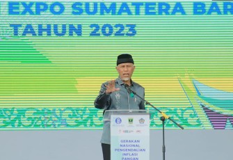 Gubernur Sumatra Barat Mahyeldi Ansharullah.