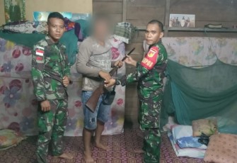 Terima sukarela senpi rakitan warga dusun Kapar