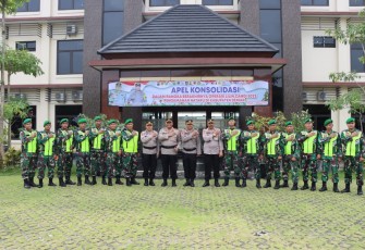 Apel Konsolidasi Polres Demak