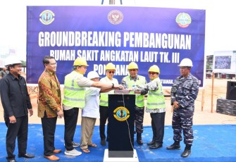 Groundbreaking Pembangunan RSAL Tingkat III Pontianak
