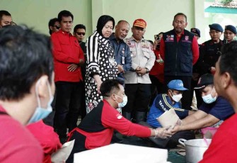 Kemensos salurkan bantuan untu korban banjir di wilayah Pati