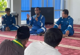 Medco E&P saat Terima Kunjungan DPRK dan Pemkab Aceh Timur di Lokasi CPP