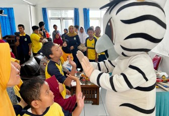 Badut Zebra Polres Subang