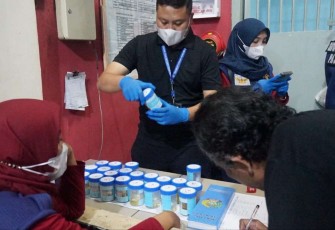 Tes Urine Napi Lapas Cilegon