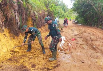 Perbaikan jalan permudah lalulintas di perbatasan 