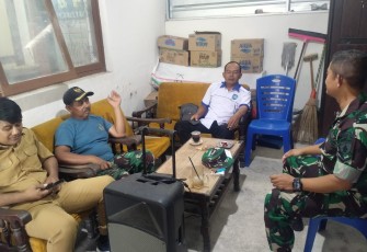 Komsos bersama warga binaan 