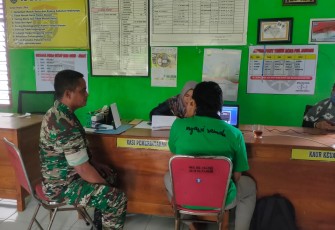 Pendataan wilayah di desa binaan 