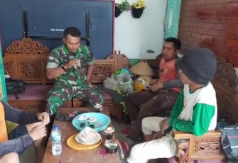 Komsos bersama warga binaan 