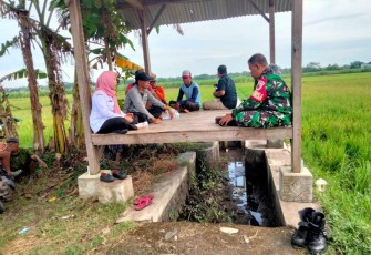 Penyuluhan pertanian di wilayah desa binaan 