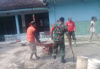 Rehab musholla desa binaan