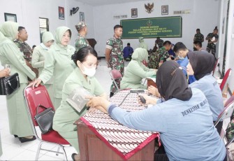 Donor darah Kodim 0806/Trenggalek 
