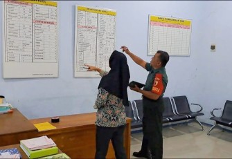 Puldata di kantor desa binaan 