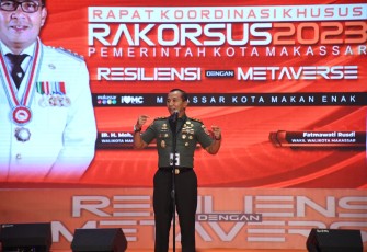 Pangdam XIV Hasanuddin Mayjen TNI Dr Totok Imam Santoso 