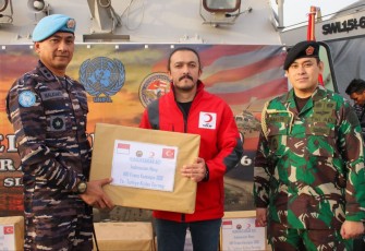 Bantuan kemanusiaan TNI AL untuk gempa bumi Turki 
