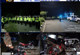 Polres Bengkulu Selatan Saat Menggelar KRYD