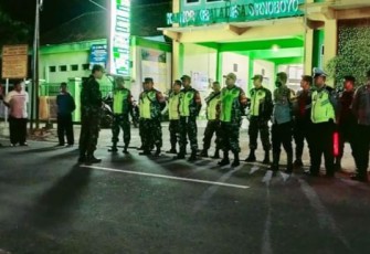 Apel dan patroli gabungan wilayah desa binaan 
