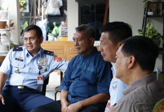 Silaturahmi Dankoharmatau ke Kolonel (Purn) M. Ghofar Sidiq dan Kolonel (Purn) Arif Joko S