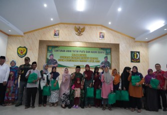 Syukuran kenaikan pangkat prajurit Kodim 0602/Serang