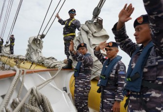 Prajurit TNI AL KRI Bima Suci 