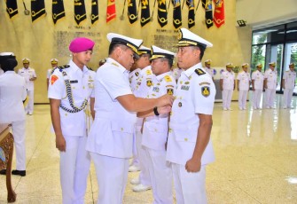 Kasal Laksamana TNI Muhammad Ali saat sertijab