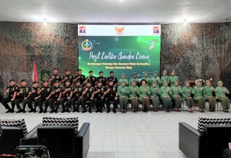 Syukuran HUT Persit KCK ke 77 di Menarmed 2 Kostrad 