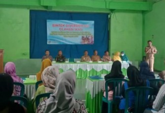 Bimtek Olahan Ikan Wilayah Desa Binaan