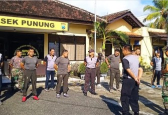 Olahraga bersama TNI Polri 