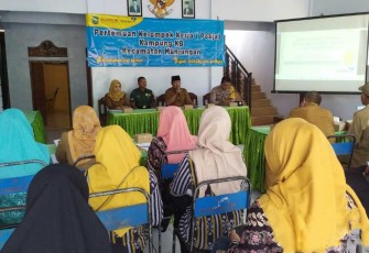 Pembentukan Kelompok Kerja Kampung KB Wilayah Desa Binaan 