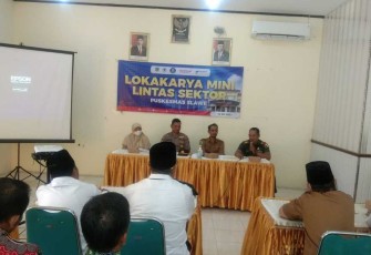 Loka karya mini sektor kesehatan di wilayah binaan