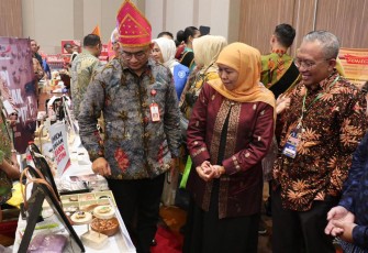 UMKM Binaan saat Ikuti Misi Dagang di Padang