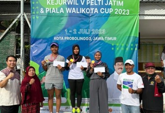 Srikandi AAL Sabet Emas Kejurwil V Pelti Jatim dan Walikota Probolinggo Cup 2023
