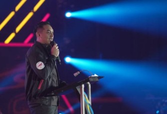 Ketum IESPA RM Ibnu Riza Pradipto saat memberikan sambutan