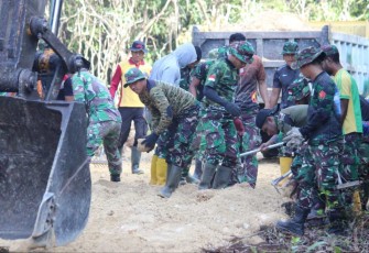 Sasaran pekerjaan fisik TMMD ke 117 Kodim 1411/Bulukumba 