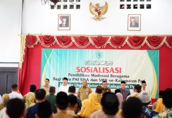 Sosialisasi Pendidikan Moderasi Guru PAI