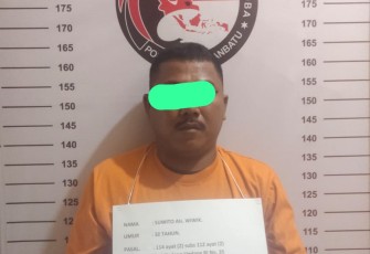 Tersangka S Pengedar Sabu Kualuh Ledong 