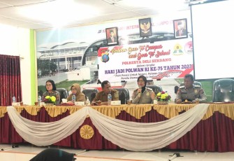 Kasat Binmas Polresta Deli Serdang Goes to Campus
