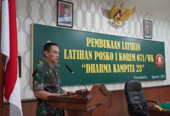 Kasdam IV/Diponegoro Brigjen TNI Ujang Darwis