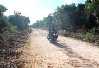Jalan perintis TMMD ke 117 Kodim 1411/Bulukumba 