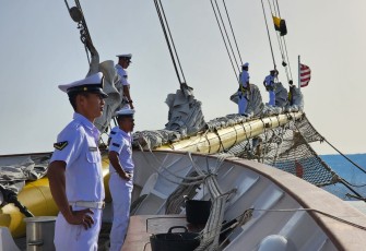 Satgas KJK 2023 Tiba di Kota Vigo Spanyol