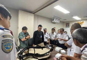 Rangka Motor Honda diduga bermasalah, Jakarta, Senin (28/8)
