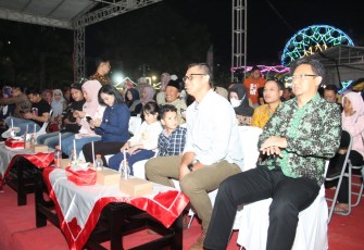 Dandim 0806/Trenggalek Saksikan Puncak Perayaan Hari Jadi ke-829 Kabupaten Trenggalek