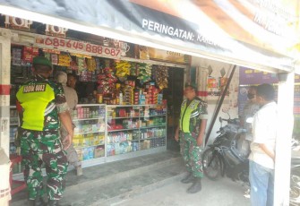 Sosialisasi cegah peredaran rokok ilegal di wilayah desa binaan, Jum'at (8/9)