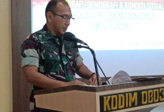 Kasdim 0803/Madiun Mayor Inf Tomy Fedi Anugrahan 