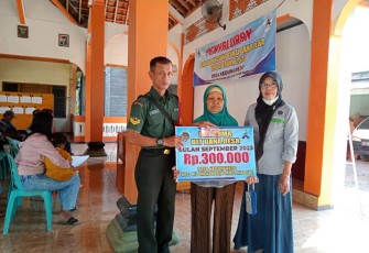 Pendampingan BLT DD warga wilayah desa binaan, Selasa (12/9)