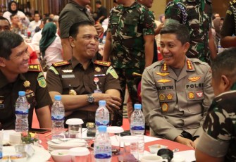 Kapolrestabes Medan Hadiri Deklarasi Pemilu Damai 2024