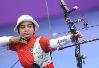 Diananda Choirunisa istri prajurit Yonif MK 11 Kostrad Sertu Danie Pratama 